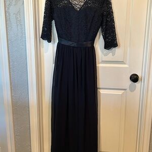 Elegant Lace & Chiffon Evening or Wedding/bridesmaid Formal New With Tags!